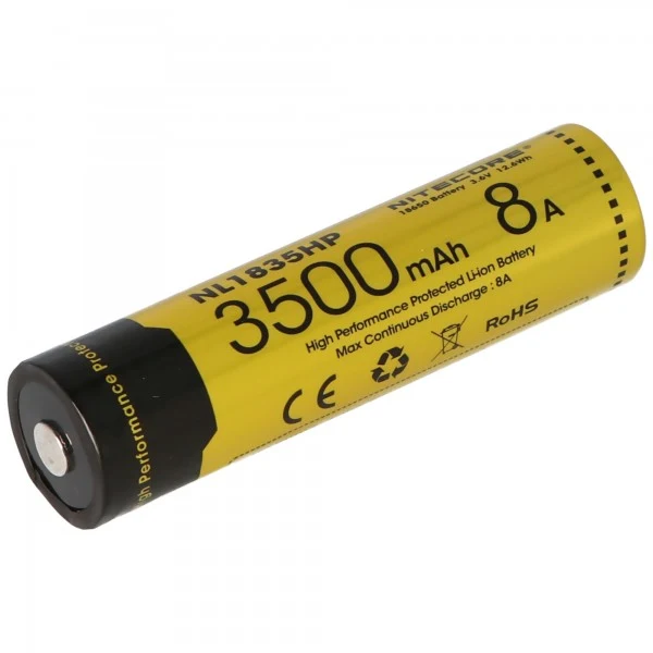 Nitecore Li-Ion Akku 18650 3500mAh NL1835HP
