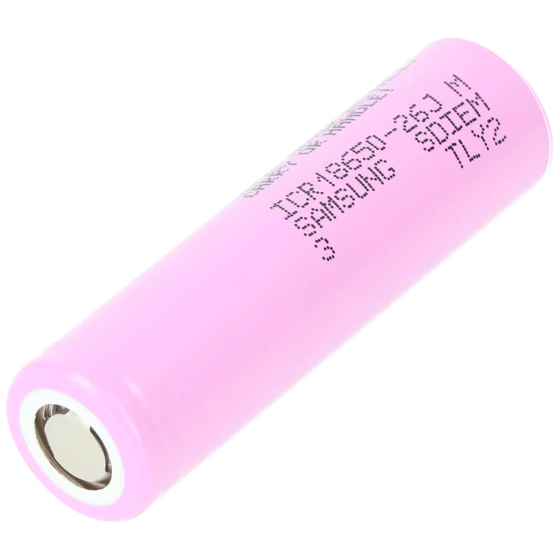 Samsung ICR18650-26J 2600mAh, 3,6V - 3,7V ungeschützt