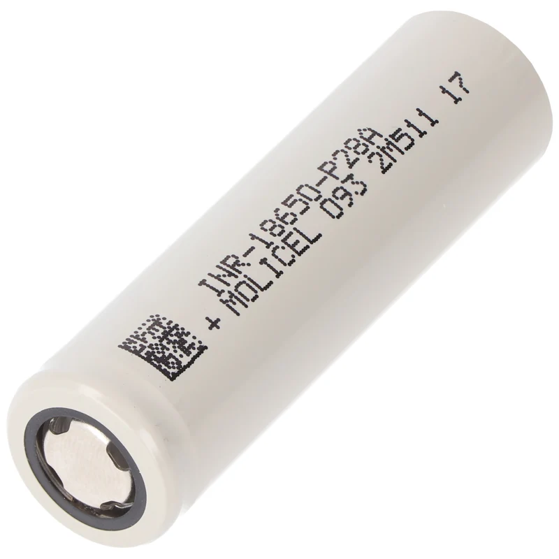 Molicel INR18650-P28A 3,7V 2800mAh Li-Ionen Akku ungeschützt flat top