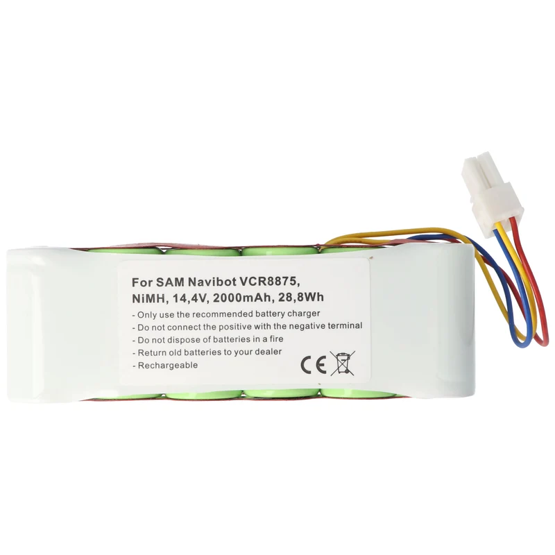 AccuCell Akku Dirt Devil Libero M678, EVO M678, Dirt Devil 0678004 7,2V 1500mAh