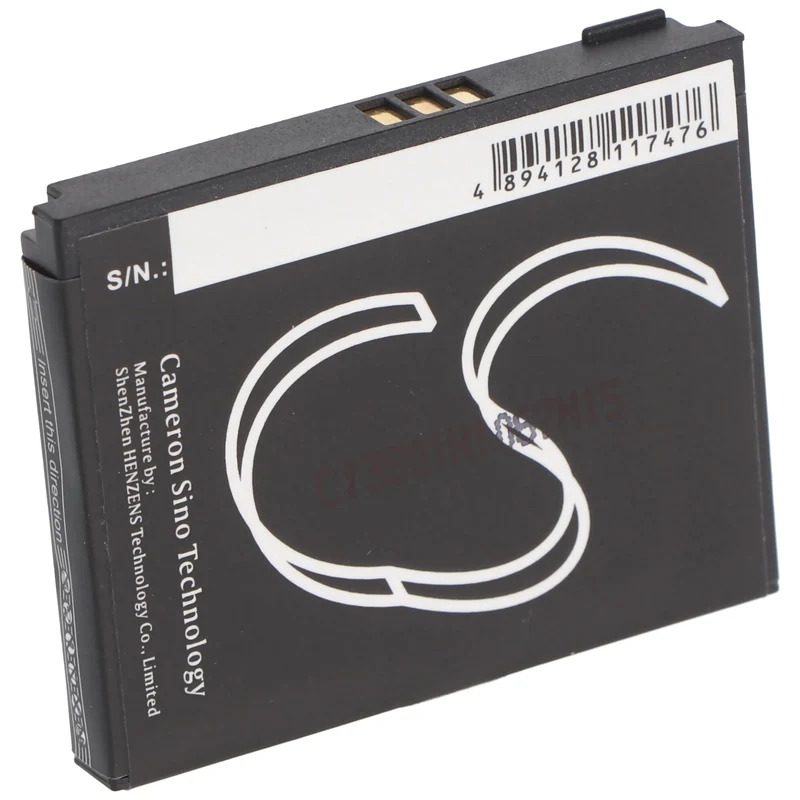 AccuCell Akku passend für Becker HJS100, HJS-100, Map Pilot, Mercedes Benz Map Pilot, VW Map Pilot 3,7 Volt 900mAh Li-Ionen Akku