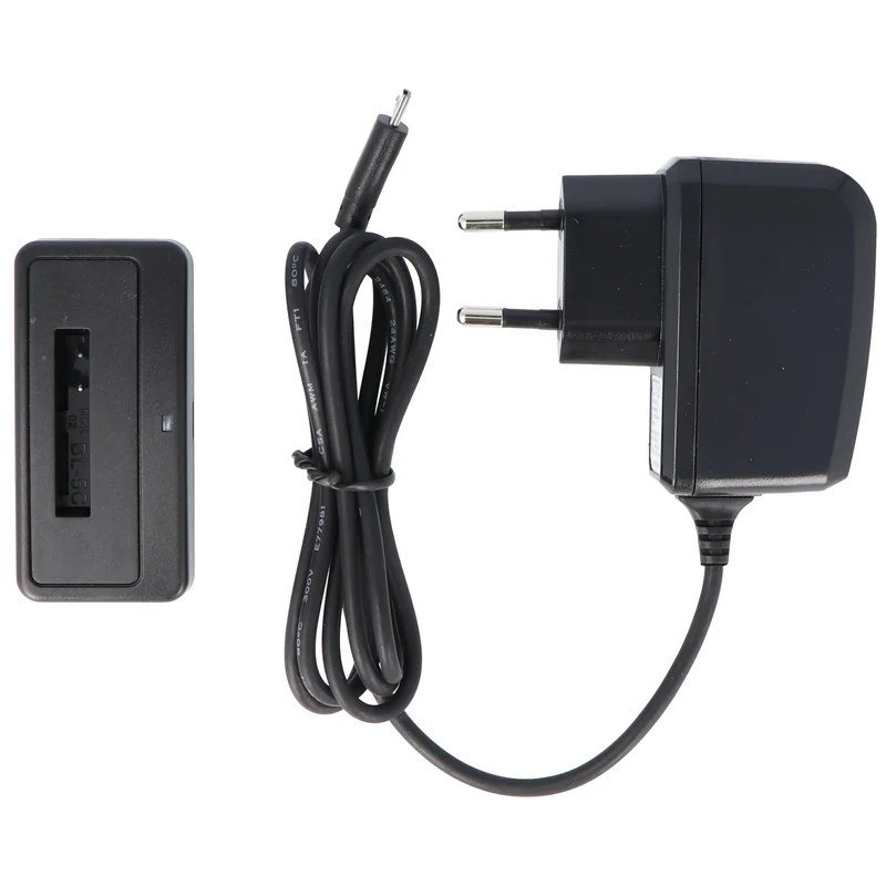AccuCell Akkuladegerät für Nokia BL-5C, BL-5B Akku ink. MicroUSB Kabel