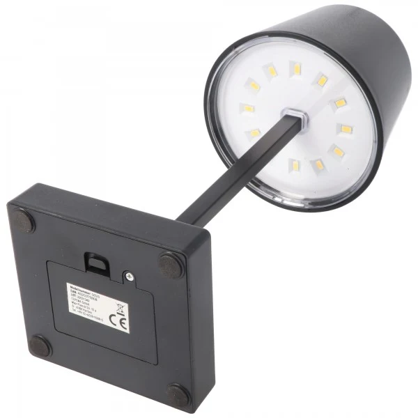 AccuCell LED-Tischleuchte Touchfunktion warm weiß inkl. 3x AAA Micro LR03 Batterien