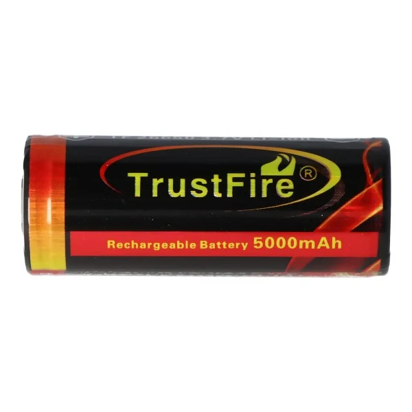 Trustfire 26650 5000mAh 3,7V geschützter Li-Ion Akku