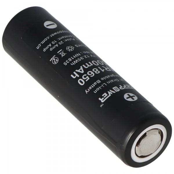 Keeppower IMR18650 3500mAh, 3,6V - 3,7V Li-Ion Akku Flat Top
