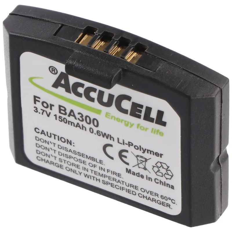 AccuCell Akku Sennheiser BA300, 500898, IS 410