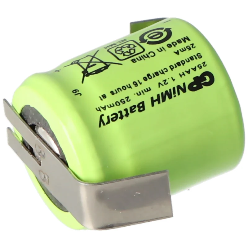 GP Battery Akku Sanyo N-110AA Akku NiMH 1/3 AA Mignon Lötfahne Z-Form