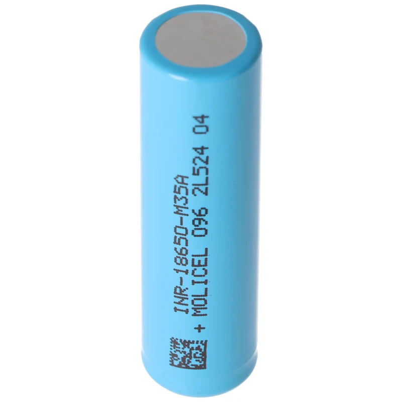 Molicel INR18650-M35A 3500mAh 10A Li-Ion Akku, 3,6V - 3,7V ungeschützt, flat top