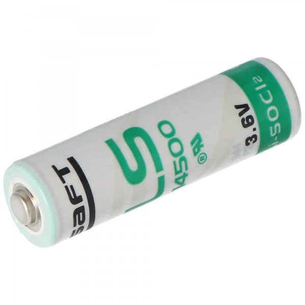 SAFT LS14500 3,6V Lithium Batterie Li-SOCI2, Size AA LS14500, FT25BT max. 2600mAh