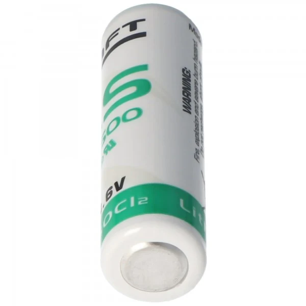 SAFT LS14500 3,6V Lithium Batterie Li-SOCI2, Size AA LS14500, FT25BT max. 2600mAh