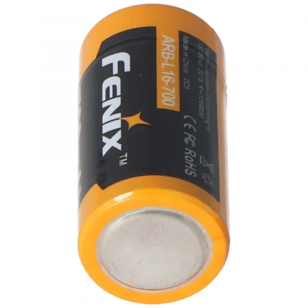 Fenix CR123 A 700mAh Li-Ion Akku 16340 3,6V