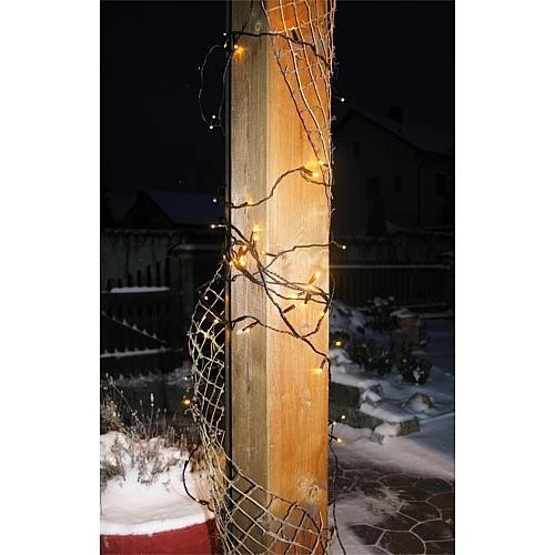 EGB LED-Mini-Lichterkette 80 flg. warmweiß