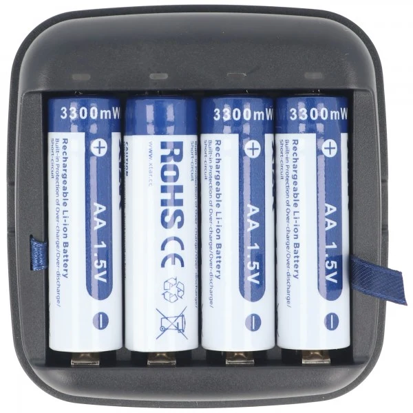 XTAR BC4 Schnell-Ladegerät 1.5V Li-Ion NiMH 1,2V Akkus AA AAA