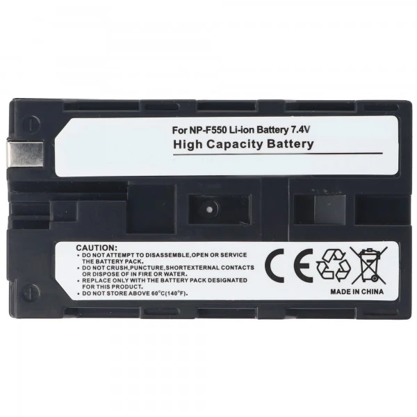 AccuCell Akku passend für Sony NP-F330, CCD-SC, CCD-TR, Sony NP-F330, Sony NP-F550, MBP-2S1PSD26, Akku für Sonon 300I