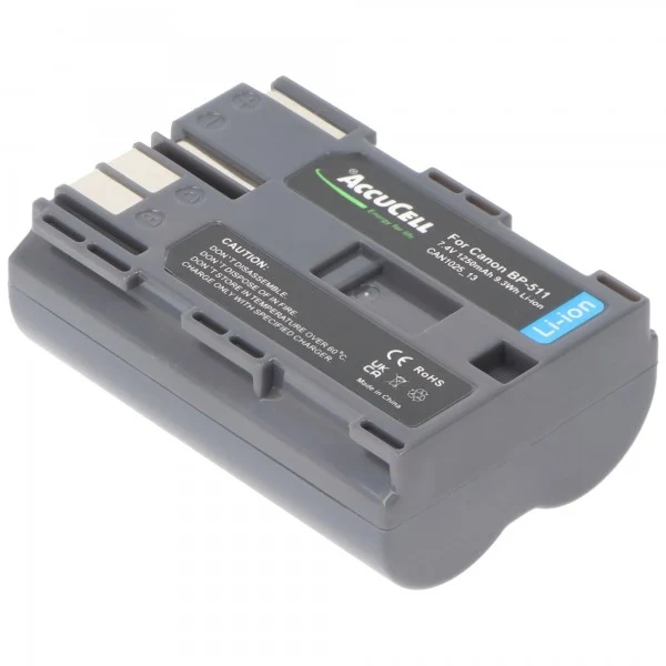 AccuCell Akku passend für Canon FV300 Digital-Kamera