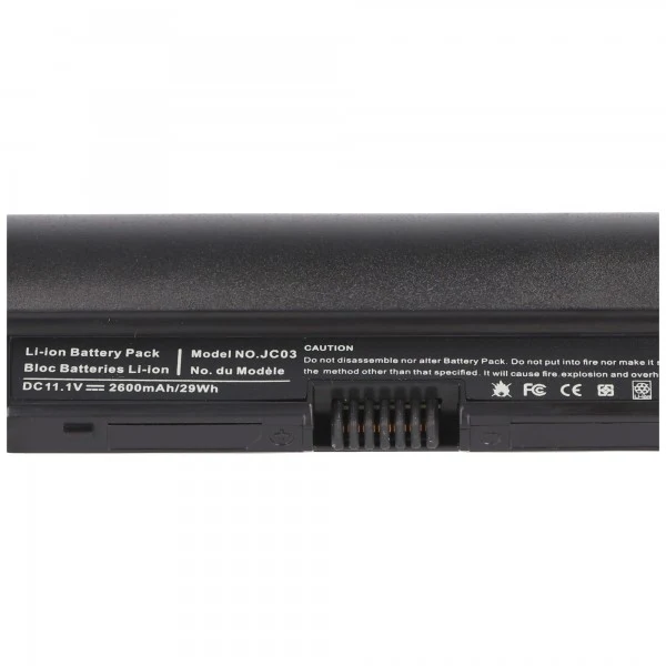 AccuCell 2600mAh Akku passend für HP Notebook 240 G6, 250 G6, Li-ion, 11,1V, 27,8Wh