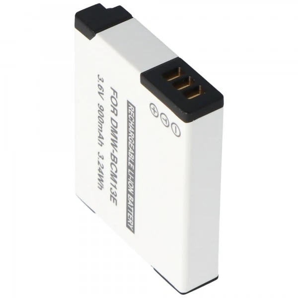 Accucell DMW-BCM13 Qualitäts-Akku von AccuCell passend für Panasonic DMW-BCM13E Akku 3,7V, Ladeschlussspannung max. 4,2 Volt