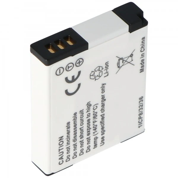 Accucell DMW-BCM13 Qualitäts-Akku von AccuCell passend für Panasonic DMW-BCM13E Akku 3,7V, Ladeschlussspannung max. 4,2 Volt