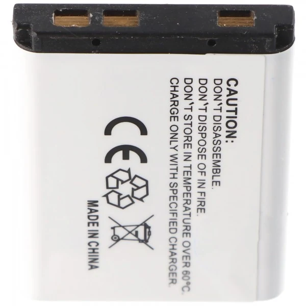 AccuCell Akku passend für Kodak M873, Akku passend für Leica Sofort Kamera, Akkutyp BP-DC17