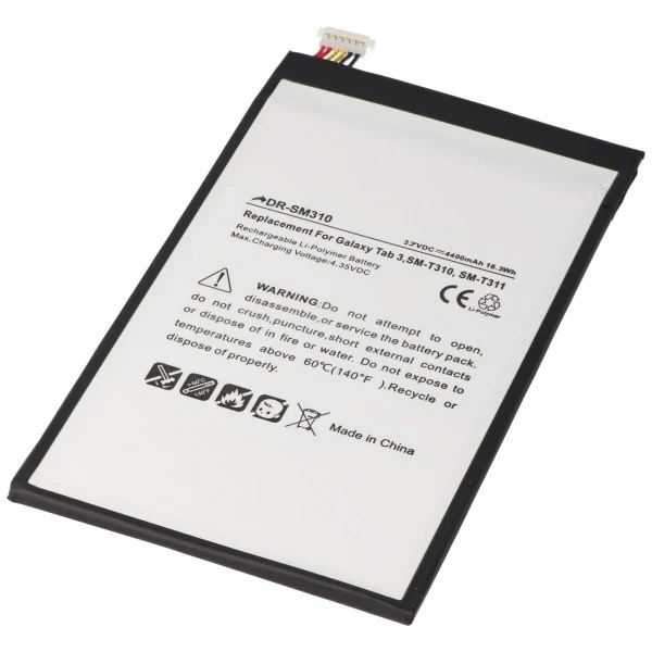 AccuCell Akku passend für den Samsung Galaxy Tab 3 8.0 Akku SM-T310, SM-T311, SM-T315, SM-T320
