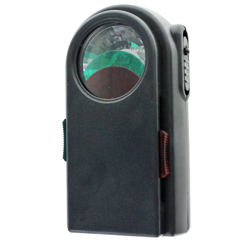 BW Signal Taschenlampe mit zusätzlichen Filterscheiben rot, grün, Gehäuse schwarz Kunststoff ohne AA Batterien