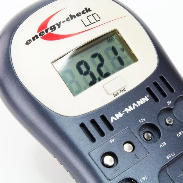 Universal Energy Check Batterie-, Akkutester mit LCD Anzeige