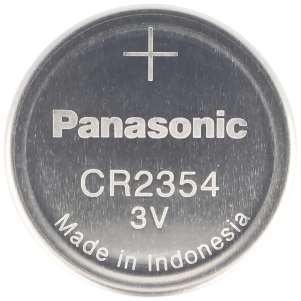 Panasonic CR2354 Lithium Batterie mit Vertiefung am Minuspol beachten