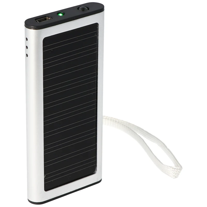 AccuCell Solar-Ladegerät mit eingebautem 1000mAh Li-Polymer Akku