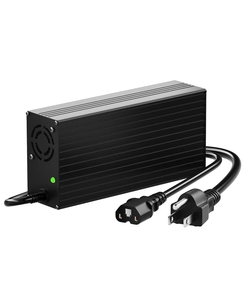 67.2V 5A Fast Charger for 16S 60V Lion Lithium Battery, C13 Plug 3Pin IEC Battery Charger 67.2V AC/DC Power Supply Adapter Cha