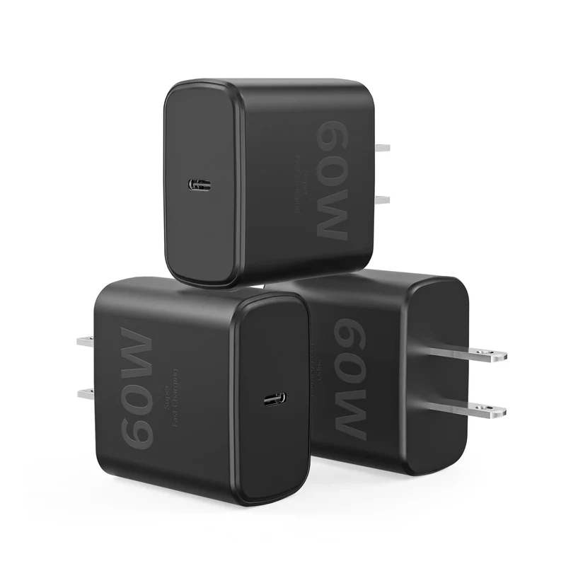 60W Super Fast Charger Type C for Samsung,3Pack GaN USBC Charger for Galaxy