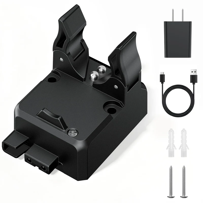Replacement 74102 Charger Holder, USBC Fast Charging Base Compatible with Streamlight Strion Series, Durable Flashlight Charger