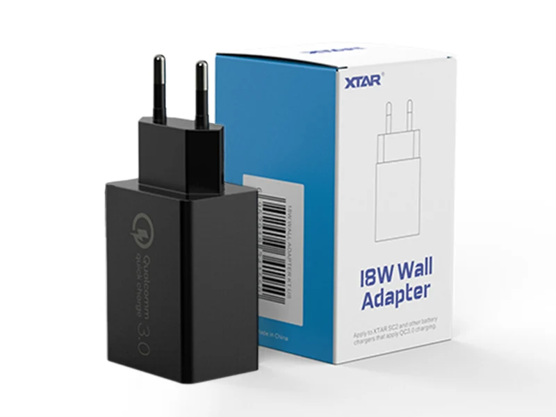 USB-Netzteil QC3.0 5V⎓3A/9V⎓2A/12V⎓1,5A XTAR DBS15Q Quick Charge 18W