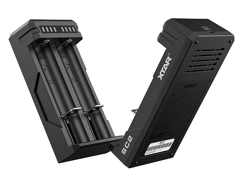 Xtar SC2 - Schnelladegerät für Li-Ion-Akkus mit QC 3.0 Eingang