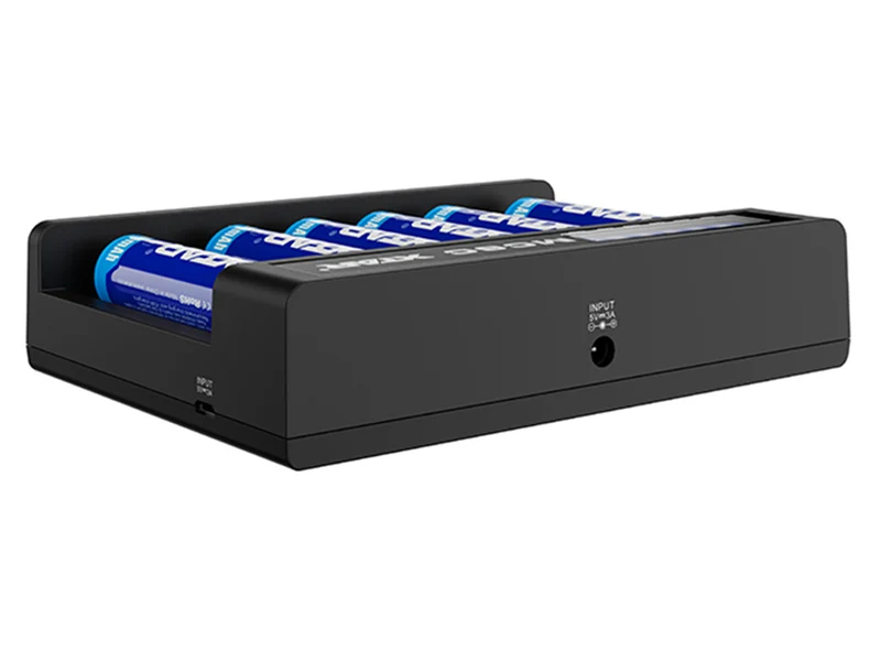 Xtar MC6C Ladegerät für Li-Ionen Akkus mit LCD-Display