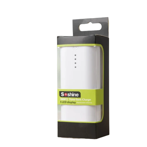 Soshine E4C Powerbank Ladegerät 1,0A USB-Ausgang