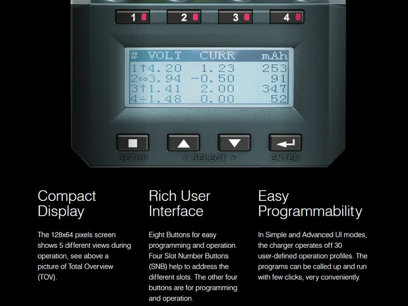 SkyRC MC3000 professionelles Universal-Analyse-Ladegerät