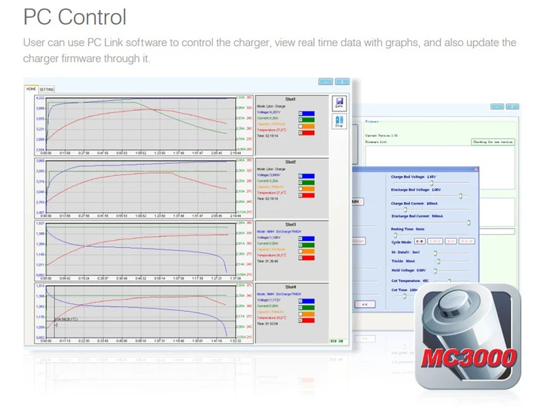 SkyRC MC3000 professionelles Universal-Analyse-Ladegerät