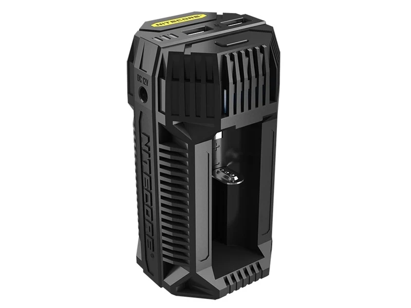 Nitecore V2 KFZ Ladegerät für Li-Ion und NIMH Akkus