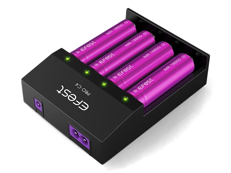 Efest Pro C4 Lithium-Ionen-Akku Ladegerät
