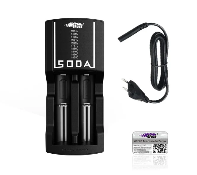 Efest SODA Lithium-Ionen-Ladegerät