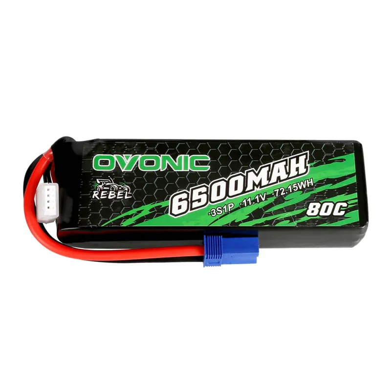 Ovonic Rebel 3S 6500mAh 11,1V 80C EC5 LiPo Akku