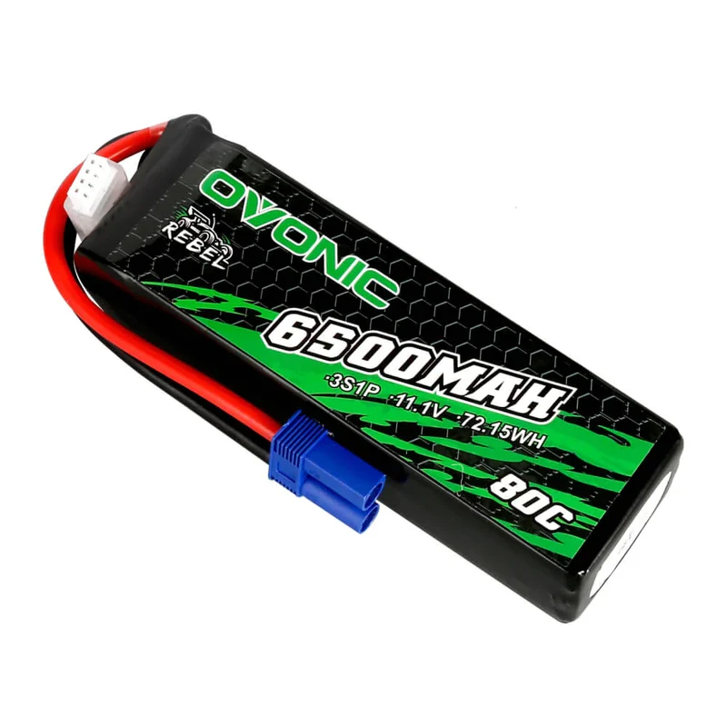 Ovonic Rebel 3S 6500mAh 11,1V 80C EC5 LiPo Akku