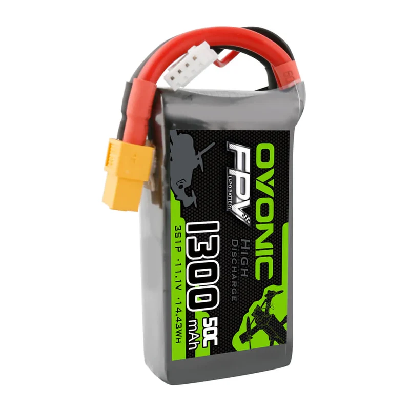 Ovonic FPV 3S 1300mAh 50C 11,1V XT60 LiPo Akku