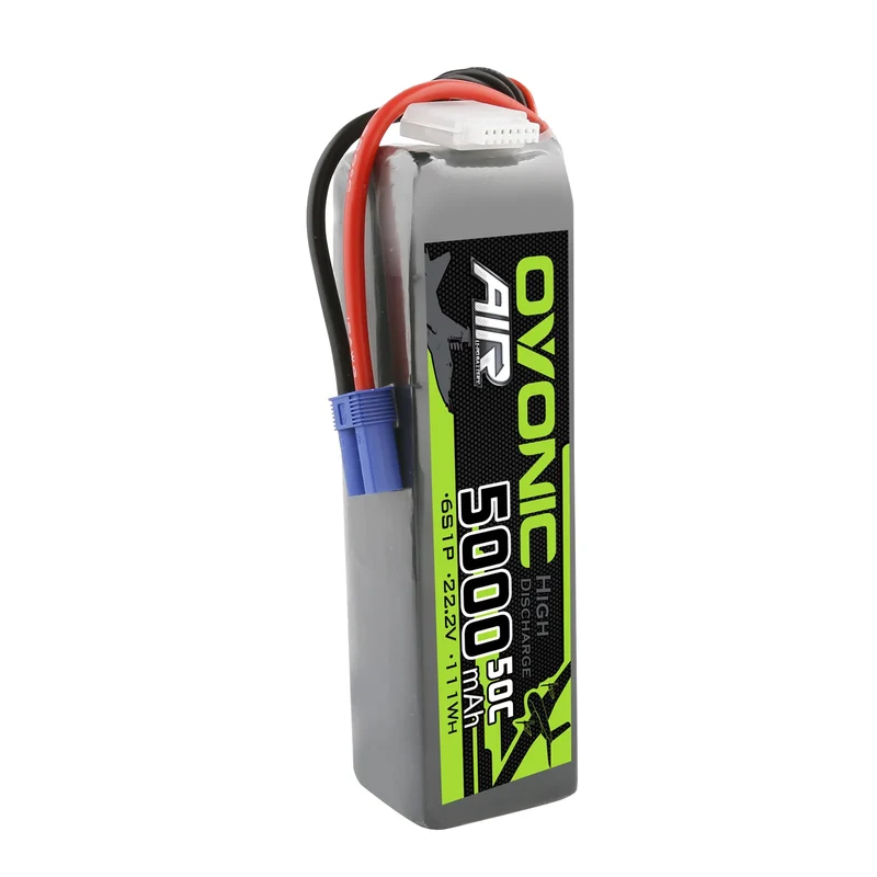 Ovonic Air 6S 5000mAh 22,2V 50C EC5 Lipo Akku