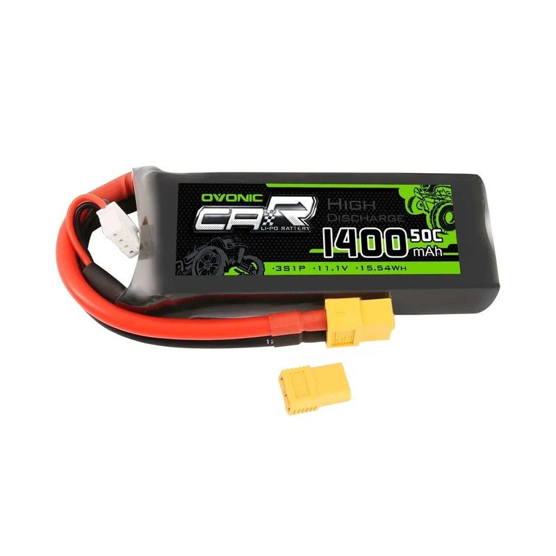 Ovonic Air 2S 1000mAh 50C 7,4V JST Lipo Akku (2 Stück)