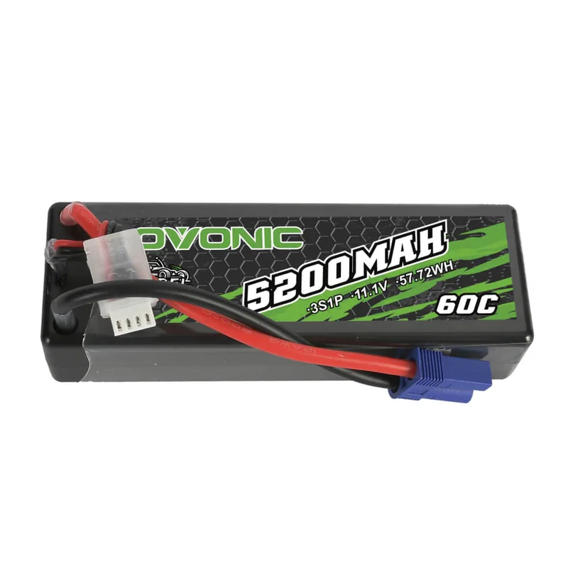 Ovonic Rebel 3S 5200mAh 60C 11,1V Lipo Akku EC5 Hardcase (2 Stück)