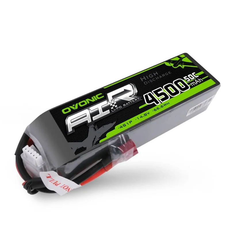 Ovonic Air 4S 4500mAh 14,8V 50C T-Stecker LiPo Akku (2 Stück)