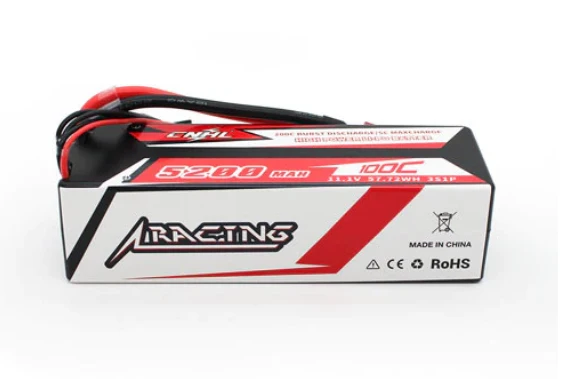 CNHL Racing Series 3S 5200mAh 11,1V 100C Hardcase T/Dean Lipo Akku