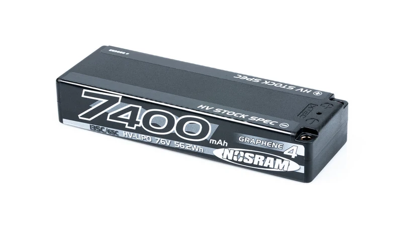 NOSRAM HV Stock Spec GRAPHENE-4 2S 7400mAh Hardcase 7.6V 135C/65C