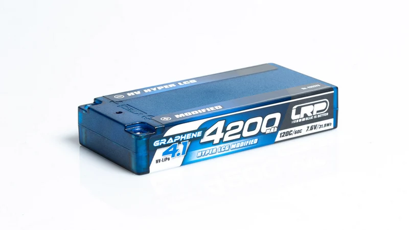 LRP HV Hyper LCG Modified Shorty GRAPHENE-4.1 2S 4200mAh Hardcase 7.6V 120C/60C